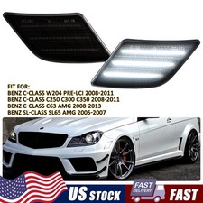 For Mercedes-benz C300c350c63 Amg 2008-2011 Led Smoke Side Marker Corner Light