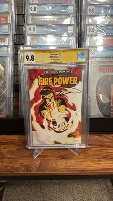 FIRE POWER #1 CGC 9.8 SIGNED BY ROBERT KIRKMAN  