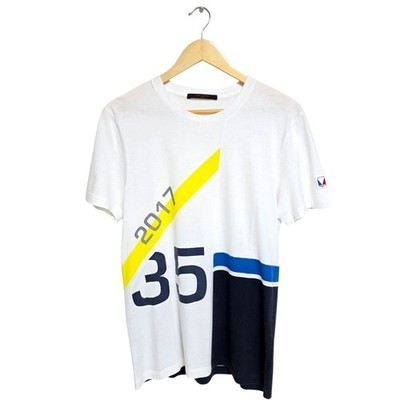 Louis Vuitton America Cup Kurzarm T-Shirt RM171C JUO HBY44W 139589105