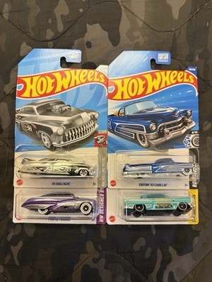 2024/25 Hot Wheels Back To The 50 s 4 Pack #2, All 4 Different, 1/64 Scale