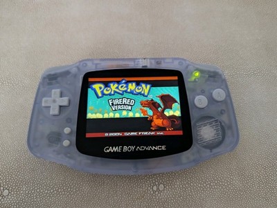Gameboy Advance IPS Backlit Screen And Pokemon Fire Red