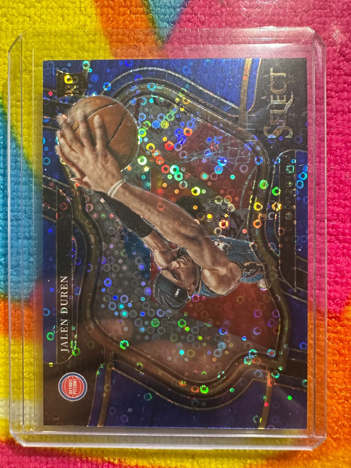 2022-23 Select Jalen Duren Courtside  Blue Disco /25