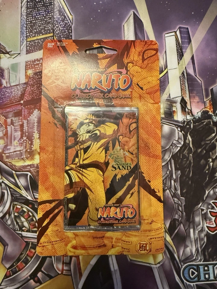 *SELLADO* Paquete de refuerzo de ampolla de maldición de la arena Arte Naruto - Naruto CCG Bandai Foto 3 de 3