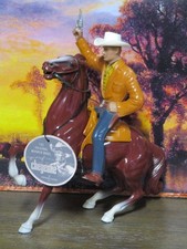 Hartland Cheyenne western rider horse saddle hat gun knife hang tag