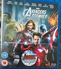 Marvel Avengers Assemble Blu-ray 2012 Deleted Scenes 12A/12 Region B 137m