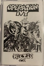 Operation Ivy - Hectic E.P. Cassette 2025 Tapehead City   THC 040 New 