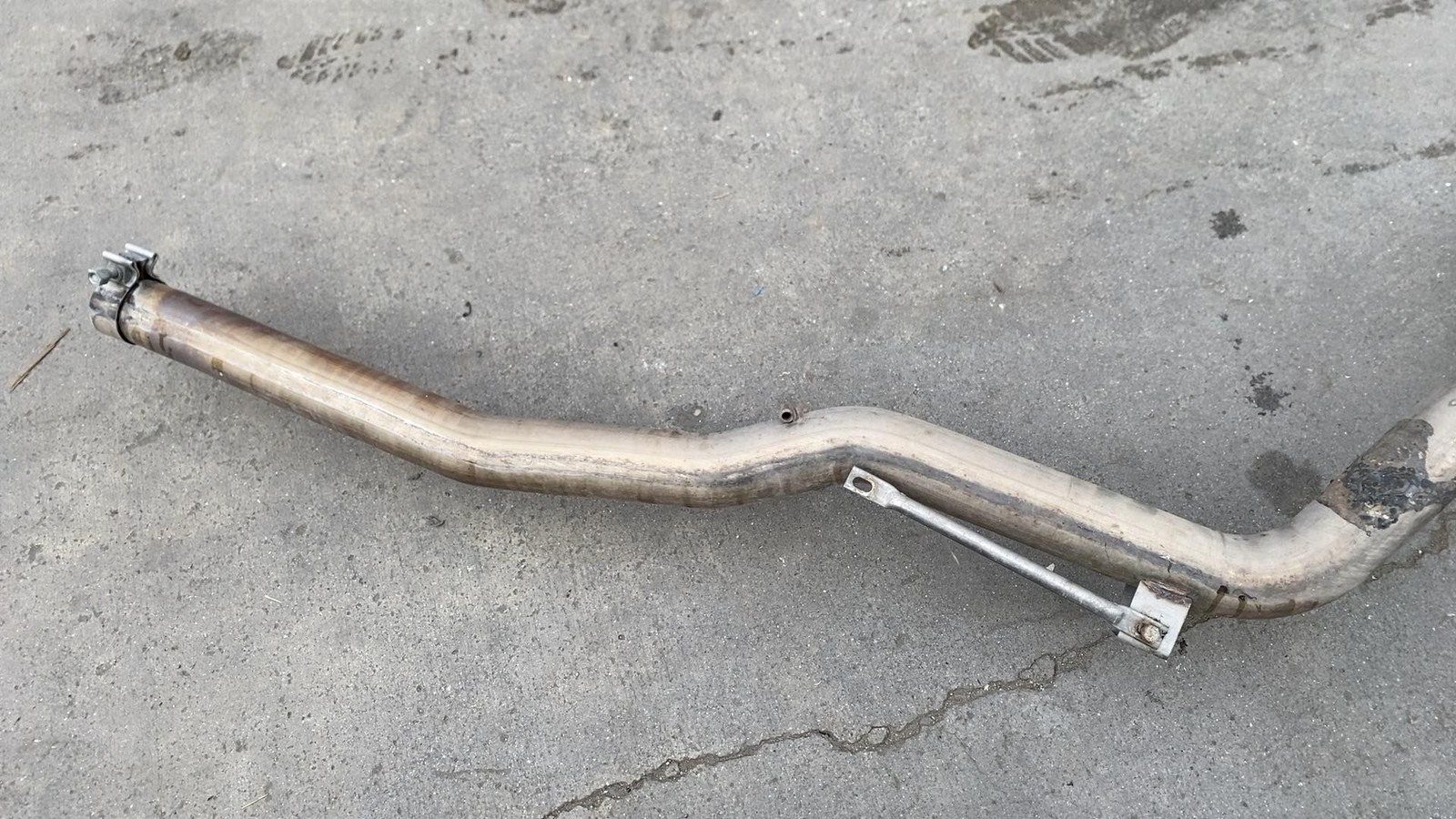 ⭕ 2014-2020 Maserati Ghibli Rear Left Side 3.0 Exhaust Muffler Pipe LH 670106558