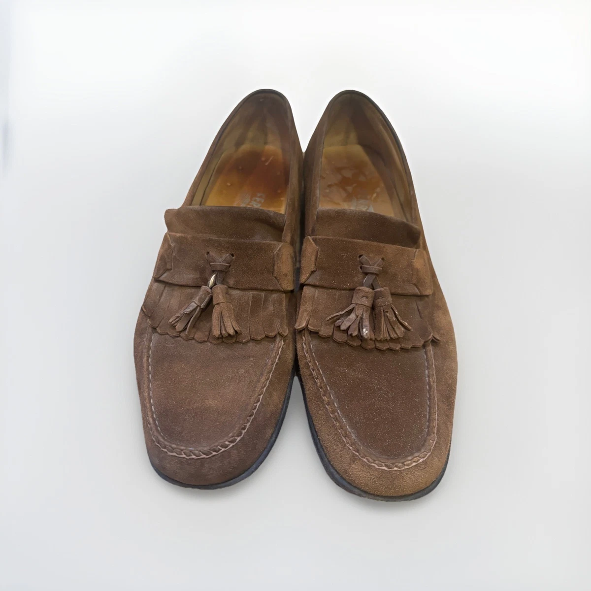 Salvatore Ferragamo Brown Suede Loafers Shoes Men’s Size 12D Made in Italy Suede loafer - Men | Ferragamo main image 2