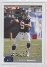 2004 Topps Total First Edition Drew Brees #163 1u9