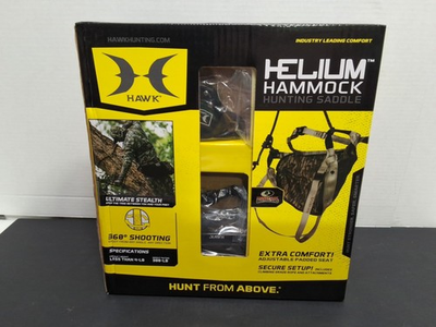 #ad NEW Hawk Helium Hammock Tree Saddle W Padded Seat For Hunters HWK HHTS MOB $129.99