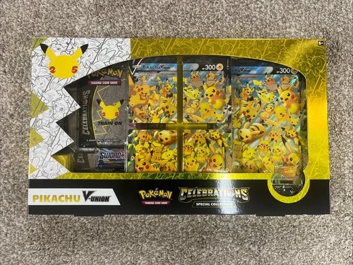 2021 Pokemon 25th Anniversary Celebrations Pikachu V Union Special Collection