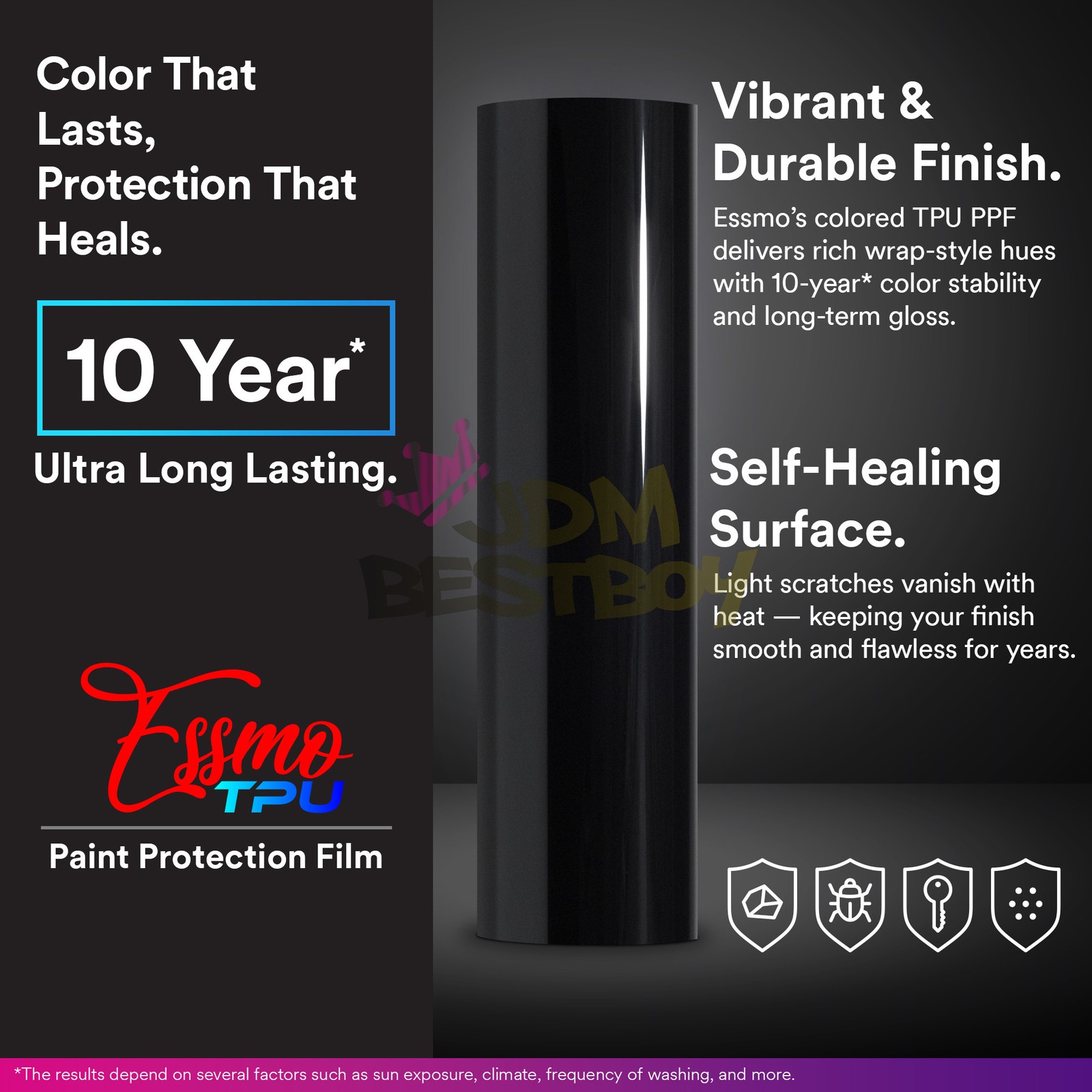 TPU Color Matte Silver Mercury PPF Paint Protection Film Dry Wet Auto Vinyl Wrap thumbnail 6