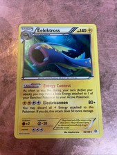 Eelektross Stage 2 Hologram Pokemon Card 65/160
