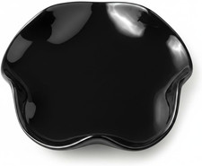Stove Top Spoon Rest and Utensil Holder, Black Ceramic for Mess-Free Cooking, Ho