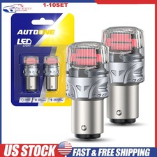 Red 1157 Led Bulb Tail Stop Brake Turn Signal Light Canbus 7528 2357 3496 2-20x