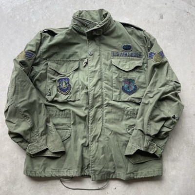 VTG USAF SAC Space Command M-65 Field Jacket OG 107 Vietnam 60s Supra Men s M