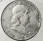 1960-D Franklin Half Dollar Uncirculated