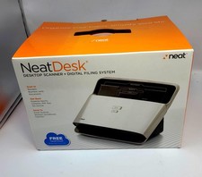 Neat Company NeatDesk Desktop Scanner and Digital Filing System Software