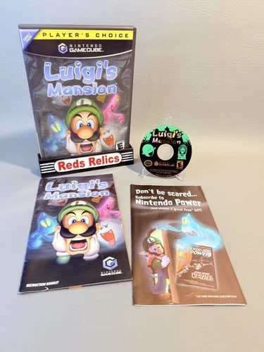 Luigi's Mansion (Nintendo GameCube) CIB Complete - Near Mint Disc