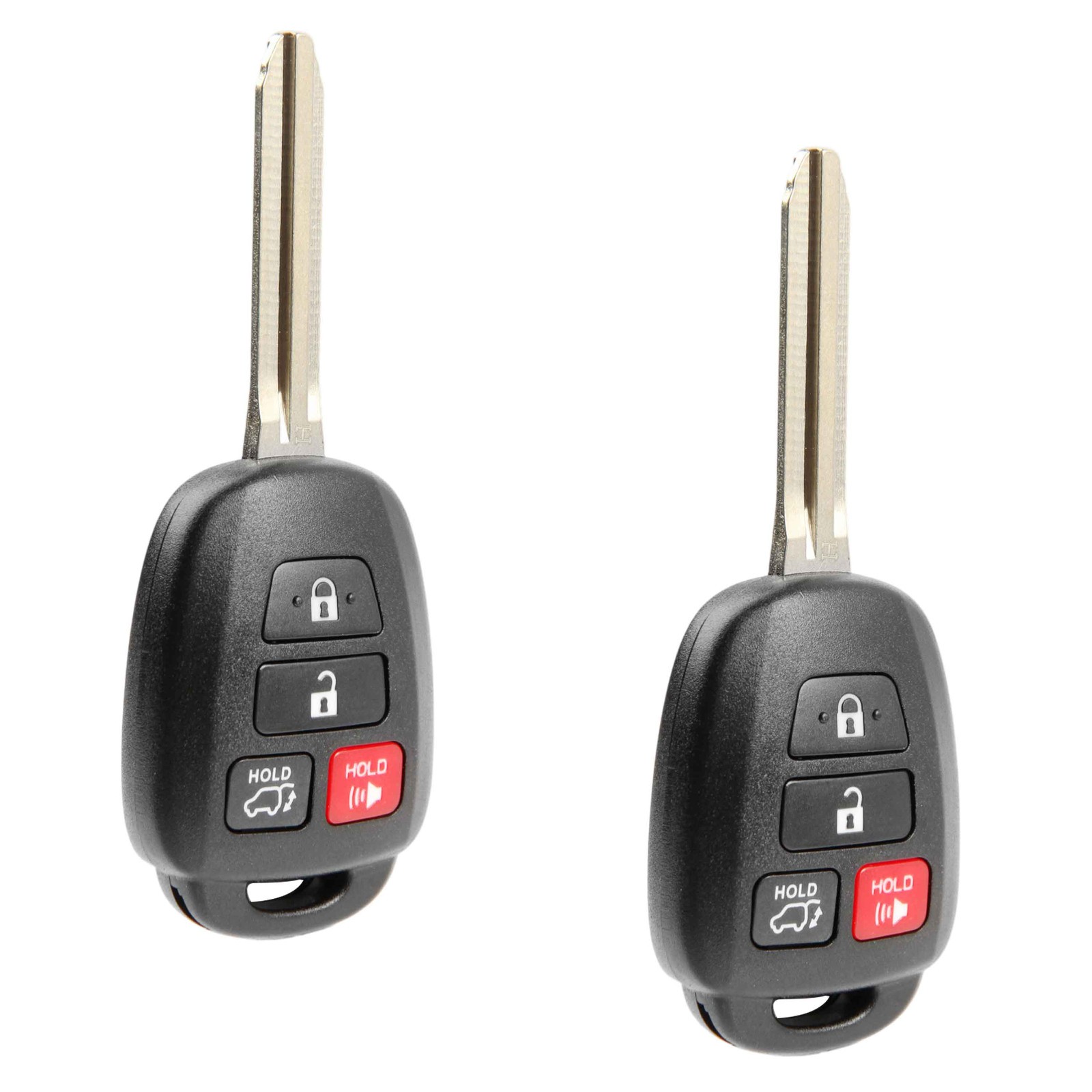 2 For 2015 2016 2017 2018 Toyota RAV4 Limited Keyless Entry Remote Key Fob H