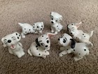 Disney 101 Dalmatians Ceramic Figure Set Of 6 Puppies Made In Japan