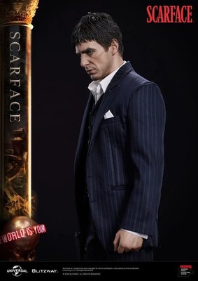 Brian De Palma Scarface Al Pacino Tony Montana Superb Scale Statue