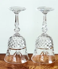 Bohemia Crystalex Crystal Water/Wine Goblets **2pc **8oz