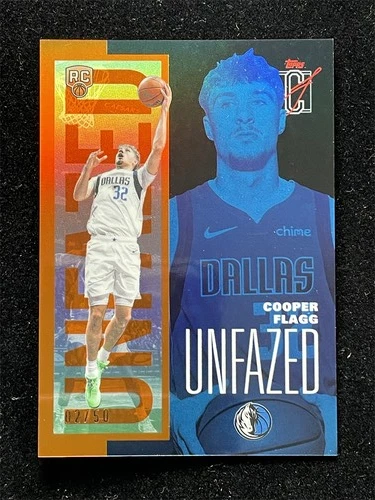 2025 Topps Signature Cooper Flagg Orange (RAW)