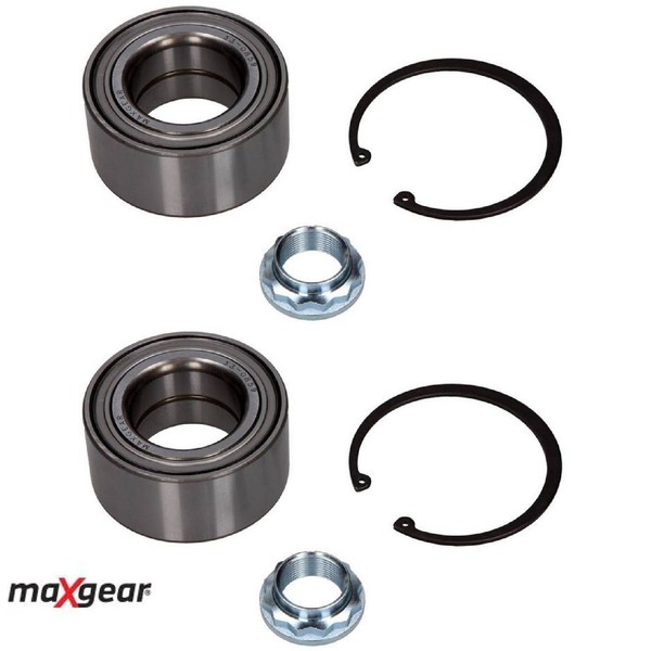2X Radlagersatz Maxgear 33-0859 2 Radlager Satz Links Rechts Hinterachse-image