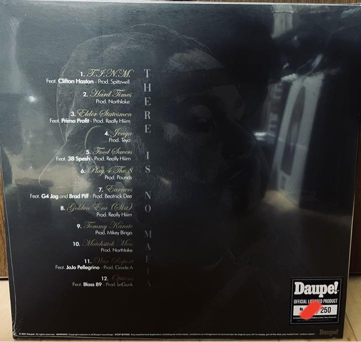 Pounds There Is No Mafia LP Vinyl 2021 Daupe! Black Ltd 250
