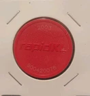 Malaysia Rapid KL RED Senior Citizens LRT Railway Token (2003) Used Condition