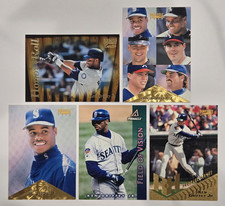 KEN GRIFFEY JR PINNACLE HOMERUN HEROS ZENITH HONOR ROLL FIELD OF VISION LOT(5)