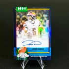 2025 Topps Chrome Jayden Daniels 1990 Black Auto on Card /10 CLEAN