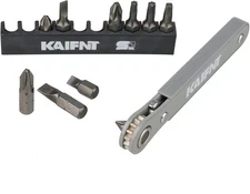 K451011 Ultra Low Profile Mini Ratchet Wrench Set 1/4inch Drive 11piece