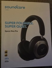 Anker Soundcore Space One Wireless Noise-Cancelling Headphones - Black