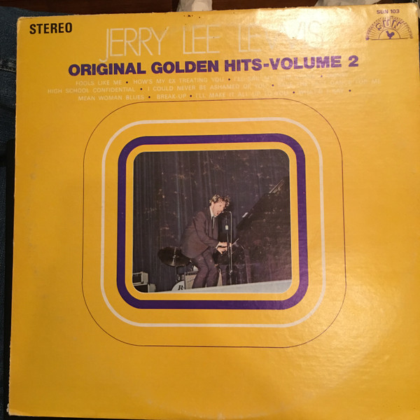 Jerry Lee Lewis - Original Golden Hits - Volume 2 (LP, Comp, RE