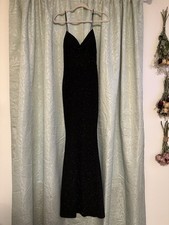 Black Leopard Print Sparkly Mermaid Windsor Prom Dress With Black Cover Up