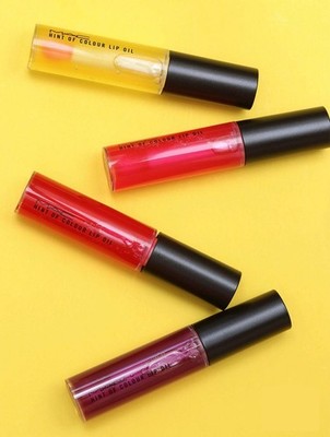 MAC Hint of Colour Lip Oil Lipgloss Gloss .37 oz / 11 ml Full Size RARE HTF NIB