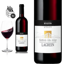 6er Karton 2023 LAGREIN Südtirol von Kellerei Bozen - Rotwein