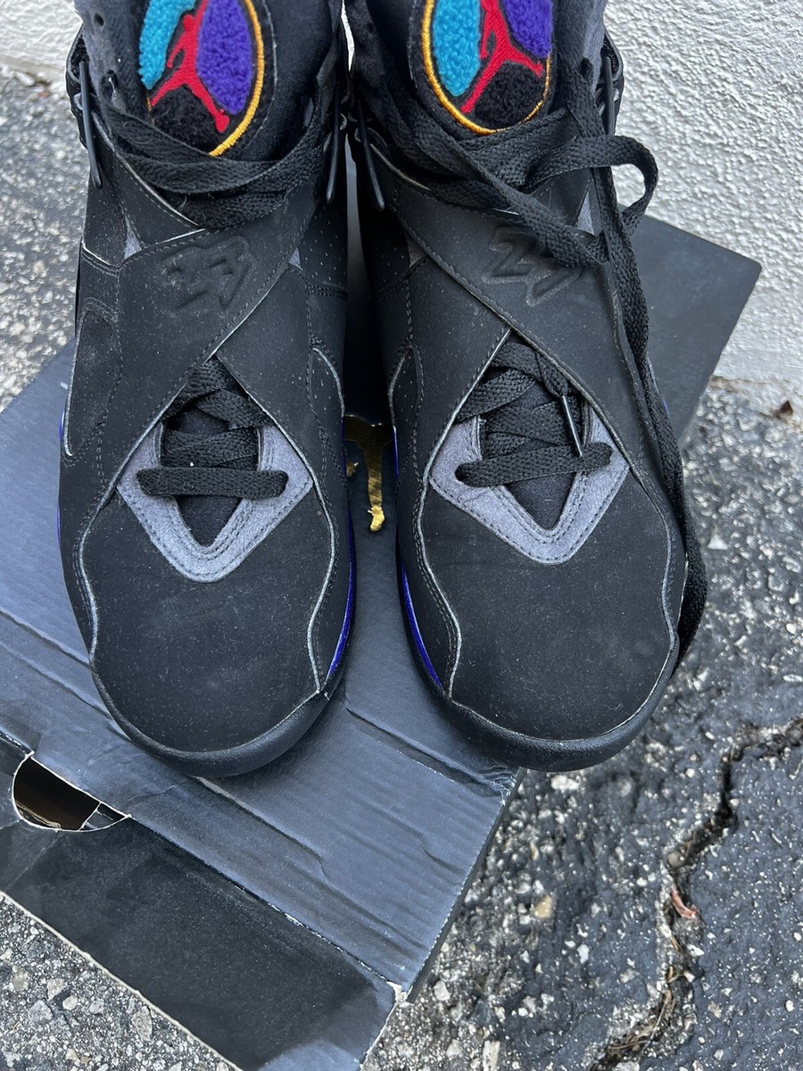 Size 8 - Jordan 8 Retro Aqua 2015 With Jordan Card 888410239551| eBay