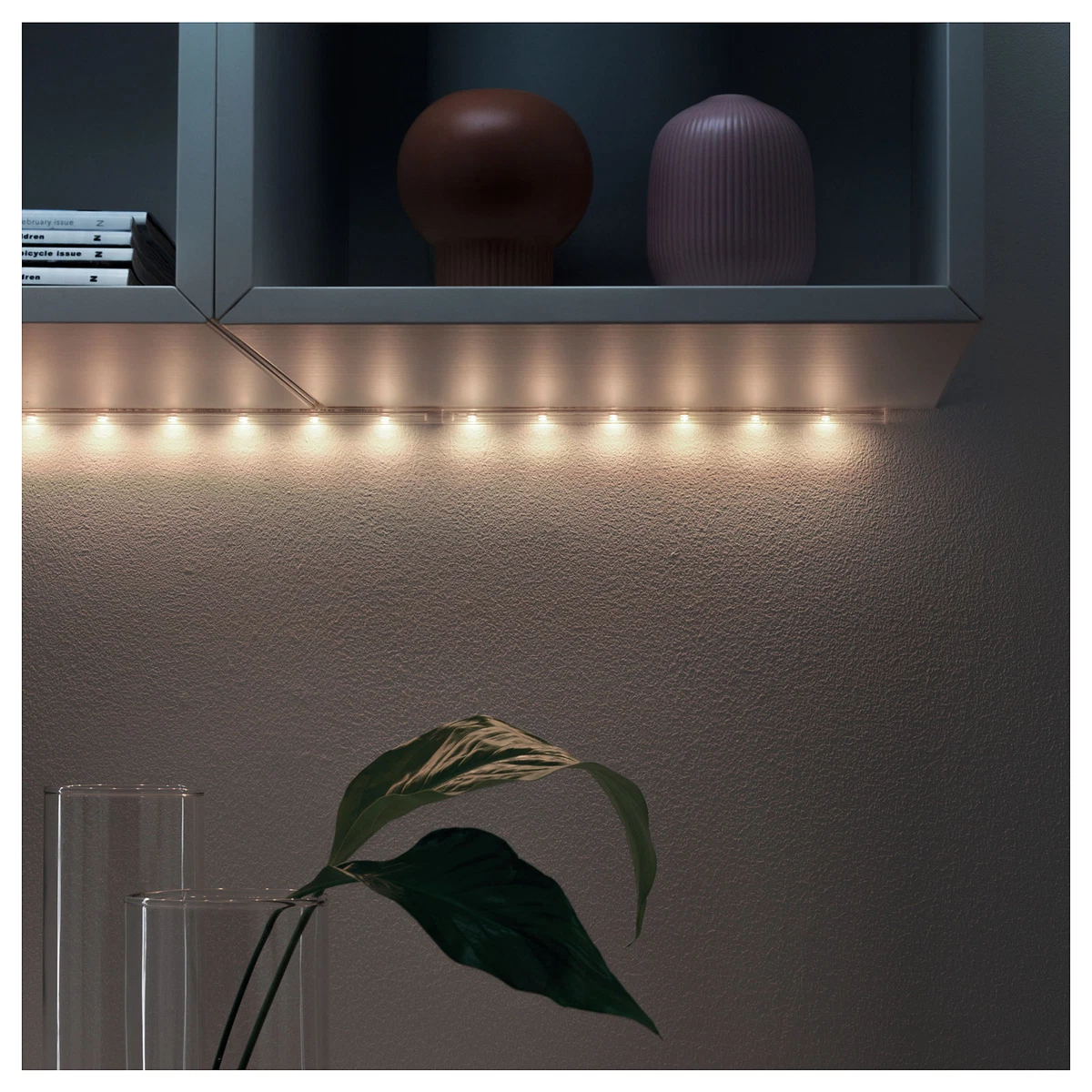 Ikea ledberg on sale led lights