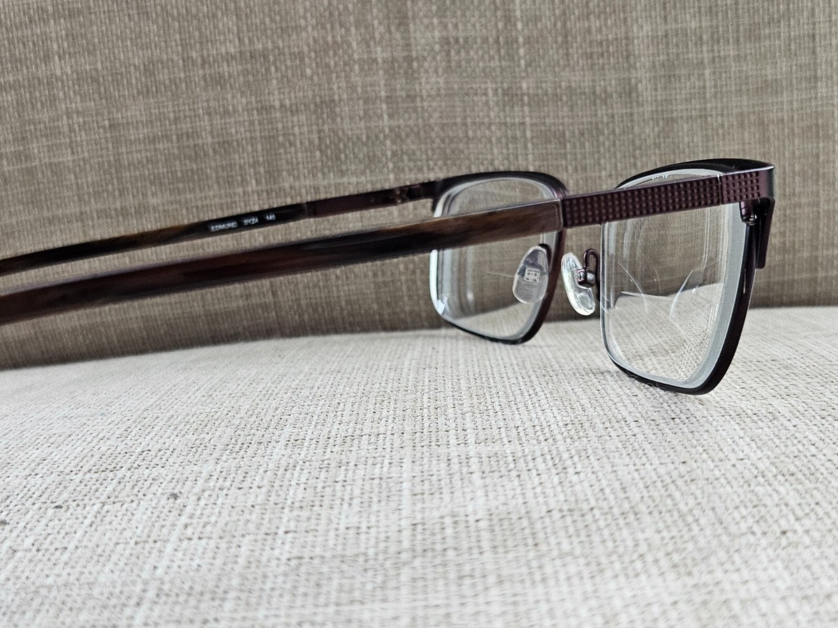 Banana Republic Eyeglasses/Glasses Brown Tone 145 53[]15 Full Rim Frame EDMUND Banana Republic Eyeglasses/Glasses Brown Tone 145 53[]15  main image 2