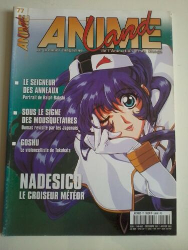 Magazine Animeland Anime Land Numéro 77 Nadesico Le Seigneur des Anneaux Goshu - Picture 1 of 1