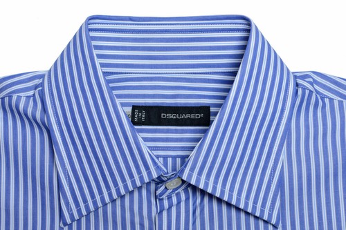 Dsquared2 Men'S Multi-Color Striped Button Down Casual Shirt US XS S M L - Picture 4 of 4