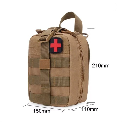 First Aid Kit Tactical Molle Medical Pouch Outdoor Emergency Survival Bag Pack - Picture 10 of 16