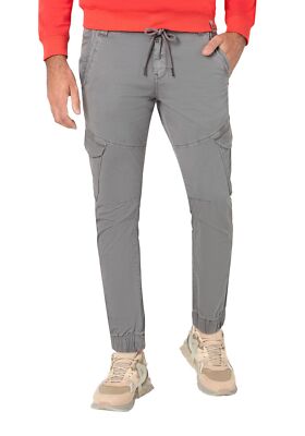 TIMEZONE Herren Cargo Hose REGULAR BROOKLYNTZ - Regular Fit - Charcoal Grey