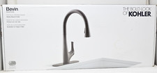 Kohler Bevin Pull-Down Kitchen Faucet R43210-BL Matte Black