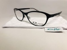   New Oakley OX5084-0352 Black Titanium PROMOTION Eyeglasses 52mm with Bag