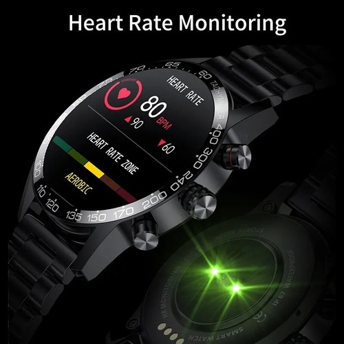 AMOLED HD Screen Watch For Men Smart Bluetooth Calling Sport Men's Smartwatch - 第 3/6 張圖片