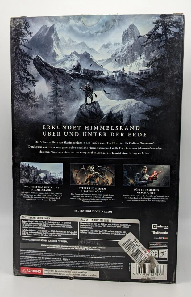 The Elder Scrolls Greymoor Collector's Edition Upgrade PC Neu unbenutzt - Bild 2 von 4
